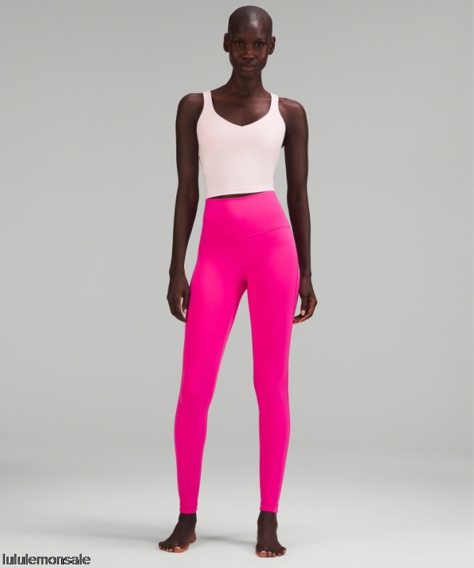 Lululemon Damen DELULU027 | Align Hochhaushose 28 Sonic Pink